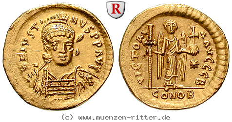 Klicken Sie auf das Bild um es auf Ihrem Rechner zu speichern byzanz-justin-i-solidus/24413.jpg