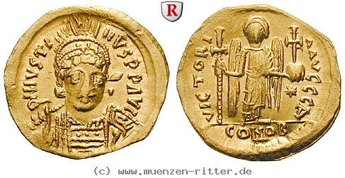 Klicken Sie auf das Bild um es auf Ihrem Rechner zu speichern byzanz-justin-i-solidus/46885.jpg