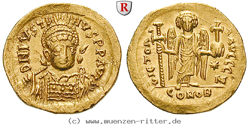 Klicken Sie auf das Bild um es auf Ihrem Rechner zu speichern byzanz-justin-i-solidus/69484.jpg