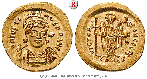 Klicken Sie auf das Bild um es auf Ihrem Rechner zu speichern byzanz-justin-i-solidus/88387.jpg