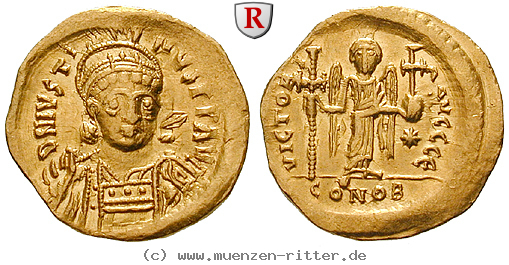 Klicken Sie auf das Bild um es auf Ihrem Rechner zu speichern byzanz-justin-i-solidus/89714.jpg