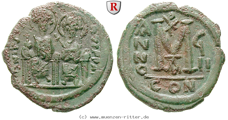 Klicken Sie auf das Bild um es auf Ihrem Rechner zu speichern byzanz-justin-ii-follis/40802.jpg