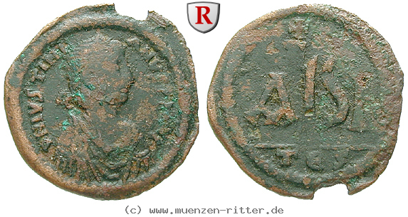 Klicken Sie auf das Bild um es auf Ihrem Rechner zu speichern byzanz-justinian-i-16-nummi/40840.jpg