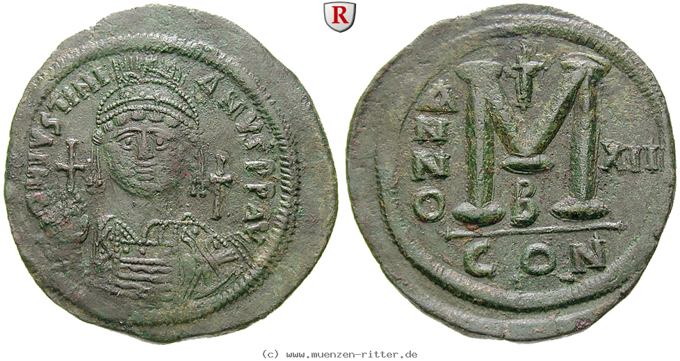 Klicken Sie auf das Bild um es auf Ihrem Rechner zu speichern byzanz-justinian-i-follis/68758.jpg