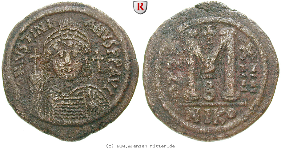 Klicken Sie auf das Bild um es auf Ihrem Rechner zu speichern byzanz-justinian-i-follis/95728.jpg