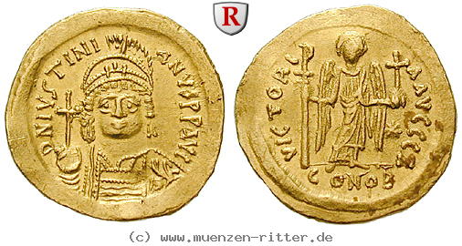 Klicken Sie auf das Bild um es auf Ihrem Rechner zu speichern byzanz-justinian-i-solidus/29840.jpg