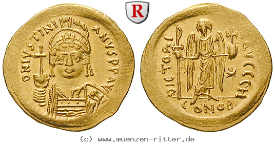 Klicken Sie auf das Bild um es auf Ihrem Rechner zu speichern byzanz-justinian-i-solidus/31312.jpg