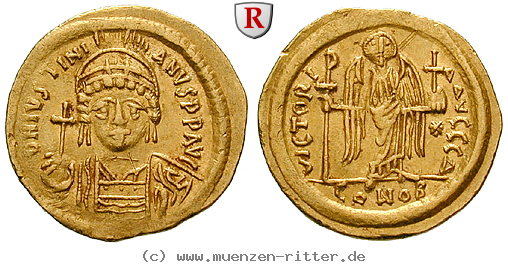 Klicken Sie auf das Bild um es auf Ihrem Rechner zu speichern byzanz-justinian-i-solidus/37816.jpg