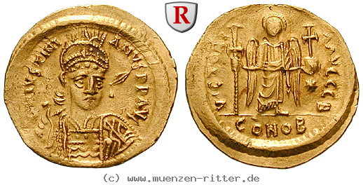 Klicken Sie auf das Bild um es auf Ihrem Rechner zu speichern byzanz-justinian-i-solidus/37828.jpg