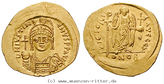 Klicken Sie auf das Bild um es auf Ihrem Rechner zu speichern byzanz-justinian-i-solidus/44202.jpg