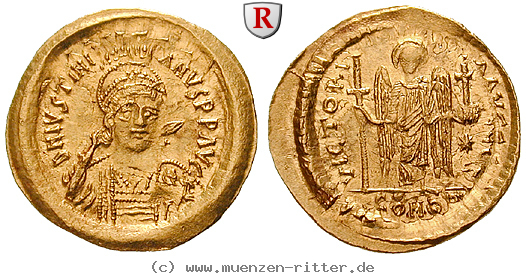 Klicken Sie auf das Bild um es auf Ihrem Rechner zu speichern byzanz-justinian-i-solidus/52499.jpg