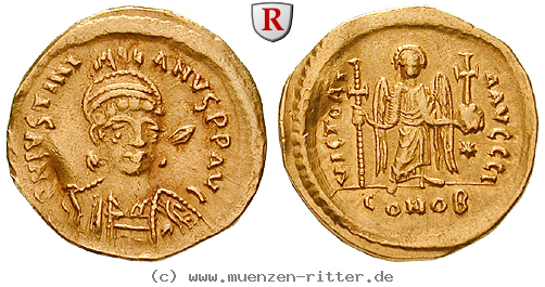 byzanz-justinian-i-solidus/52720.jpg