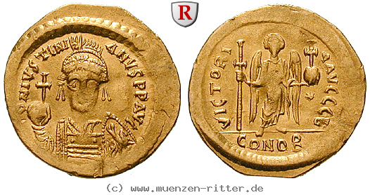 Klicken Sie auf das Bild um es auf Ihrem Rechner zu speichern byzanz-justinian-i-solidus/62148.jpg