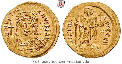 Klicken Sie auf das Bild um es auf Ihrem Rechner zu speichern byzanz-justinian-i-solidus/69799.jpg
