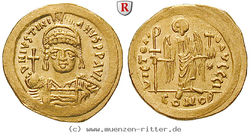 Klicken Sie auf das Bild um es auf Ihrem Rechner zu speichern byzanz-justinian-i-solidus/82275.jpg