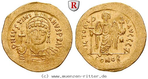Klicken Sie auf das Bild um es auf Ihrem Rechner zu speichern byzanz-justinian-i-solidus/83114.jpg