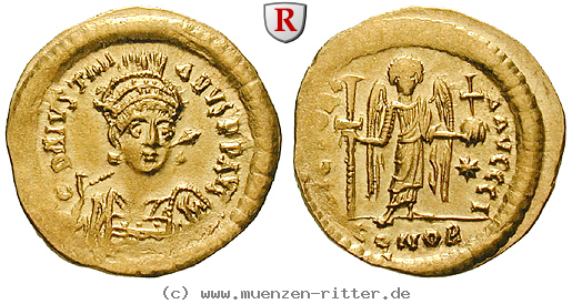 Klicken Sie auf das Bild um es auf Ihrem Rechner zu speichern byzanz-justinian-i-solidus/89779.jpg