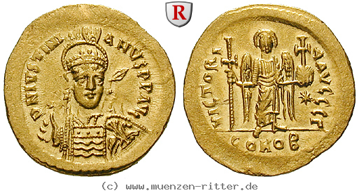 Klicken Sie auf das Bild um es auf Ihrem Rechner zu speichern byzanz-justinian-i-solidus/91583.jpg