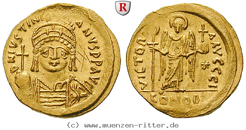 Klicken Sie auf das Bild um es auf Ihrem Rechner zu speichern byzanz-justinian-i-solidus/92015.jpg