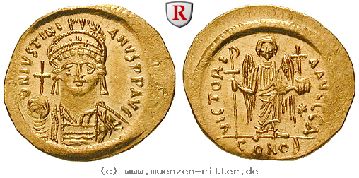 Klicken Sie auf das Bild um es auf Ihrem Rechner zu speichern byzanz-justinian-i-solidus/95271.jpg