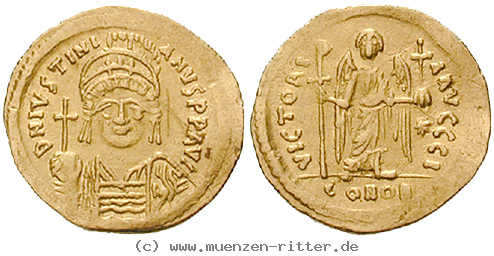 Klicken Sie auf das Bild um es auf Ihrem Rechner zu speichern byzanz-justinian-i-solidus/ebyz534.jpg