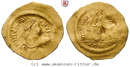 Klicken Sie auf das Bild um es auf Ihrem Rechner zu speichern byzanz-justinian-i-tremissis/100614.jpg