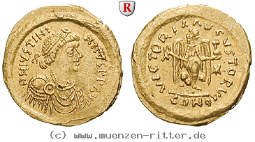 Klicken Sie auf das Bild um es auf Ihrem Rechner zu speichern byzanz-justinian-i-tremissis/75226.jpg