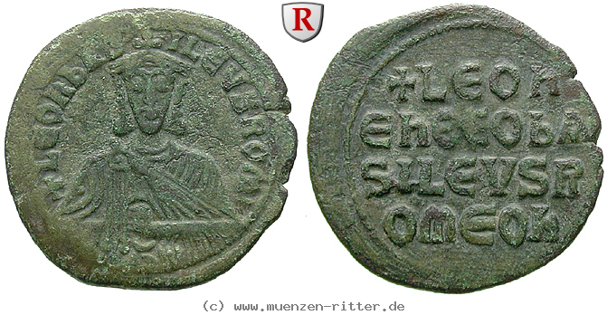 Klicken Sie auf das Bild um es auf Ihrem Rechner zu speichern byzanz-leo-vi--der-weise-follis/27556.jpg