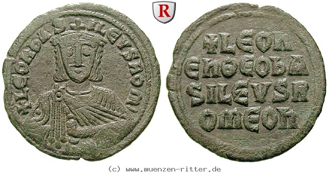 Klicken Sie auf das Bild um es auf Ihrem Rechner zu speichern byzanz-leo-vi--der-weise-follis/40818.jpg
