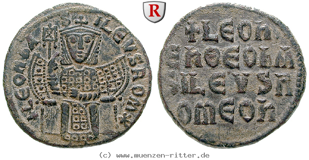Klicken Sie auf das Bild um es auf Ihrem Rechner zu speichern byzanz-leo-vi--der-weise-follis/84616.jpg