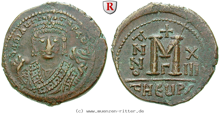 Klicken Sie auf das Bild um es auf Ihrem Rechner zu speichern byzanz-mauricius-tiberius-follis/22238.jpg