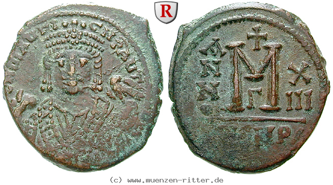 Klicken Sie auf das Bild um es auf Ihrem Rechner zu speichern byzanz-mauricius-tiberius-follis/22242.jpg