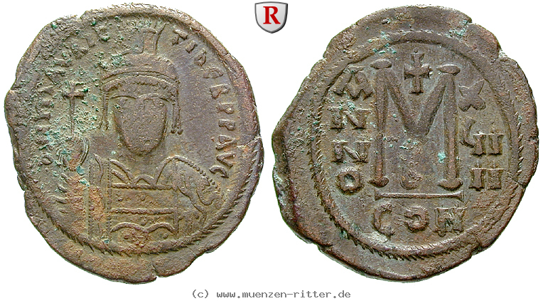 Klicken Sie auf das Bild um es auf Ihrem Rechner zu speichern byzanz-mauricius-tiberius-follis/23563.jpg