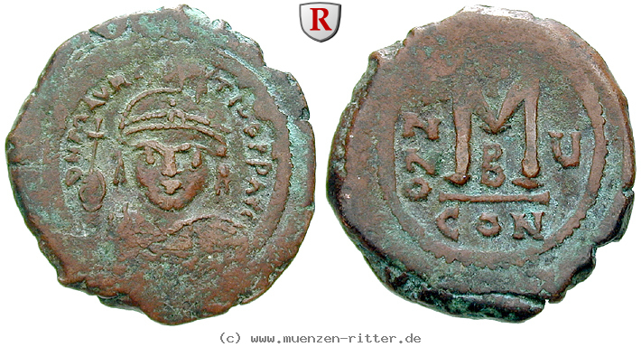 Klicken Sie auf das Bild um es auf Ihrem Rechner zu speichern byzanz-mauricius-tiberius-follis/38329.jpg