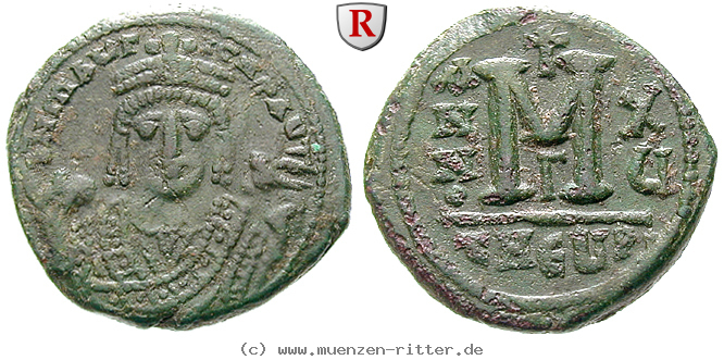 Klicken Sie auf das Bild um es auf Ihrem Rechner zu speichern byzanz-mauricius-tiberius-follis/38330.jpg
