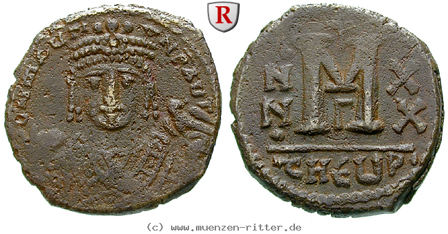 Klicken Sie auf das Bild um es auf Ihrem Rechner zu speichern byzanz-mauricius-tiberius-follis/61742.jpg