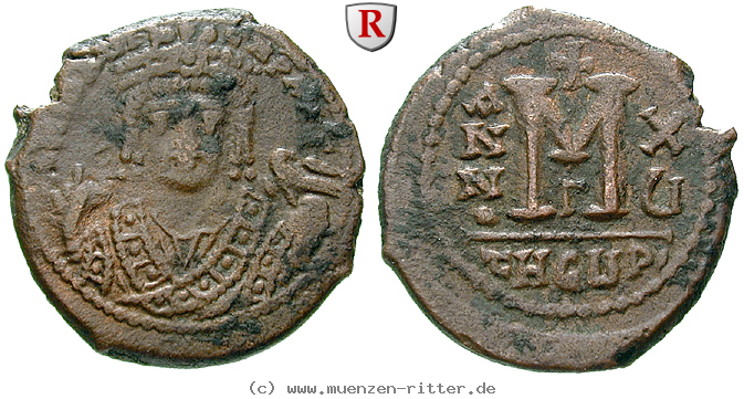 Klicken Sie auf das Bild um es auf Ihrem Rechner zu speichern byzanz-mauricius-tiberius-follis/64298.jpg