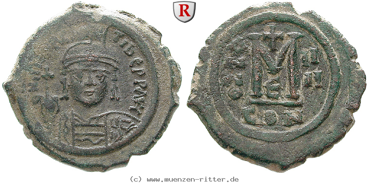 Klicken Sie auf das Bild um es auf Ihrem Rechner zu speichern byzanz-mauricius-tiberius-follis/95207.jpg