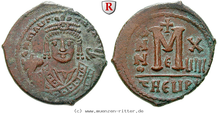Klicken Sie auf das Bild um es auf Ihrem Rechner zu speichern byzanz-mauricius-tiberius-follis/95711.jpg