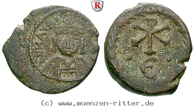Klicken Sie auf das Bild um es auf Ihrem Rechner zu speichern byzanz-mauricius-tiberius-pentanummium-5-nummi/63787.jpg