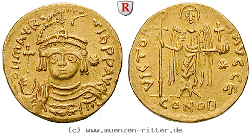 byzanz-mauricius-tiberius-solidus-zu-23-siliquen/88071.jpg