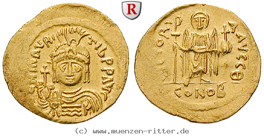 Klicken Sie auf das Bild um es auf Ihrem Rechner zu speichern byzanz-mauricius-tiberius-solidus/44204.jpg