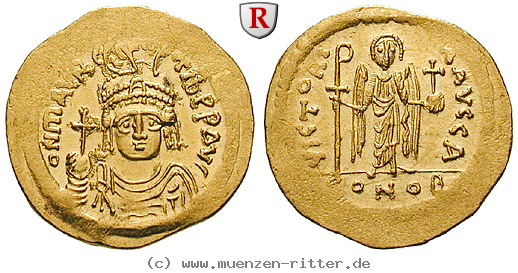 Klicken Sie auf das Bild um es auf Ihrem Rechner zu speichern byzanz-mauricius-tiberius-solidus/52126.jpg