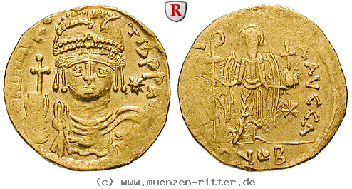 Klicken Sie auf das Bild um es auf Ihrem Rechner zu speichern byzanz-mauricius-tiberius-solidus/59437.jpg