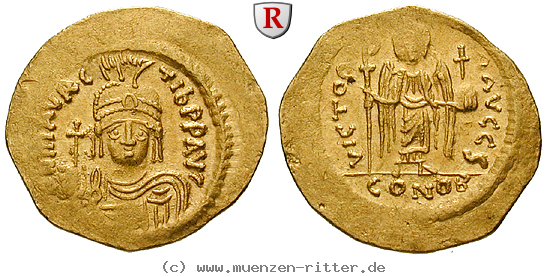 Klicken Sie auf das Bild um es auf Ihrem Rechner zu speichern byzanz-mauricius-tiberius-solidus/60906.jpg