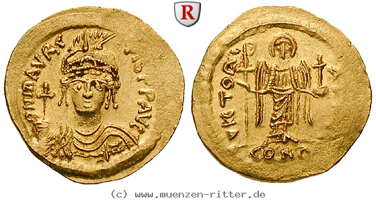 byzanz-mauricius-tiberius-solidus/61636.jpg