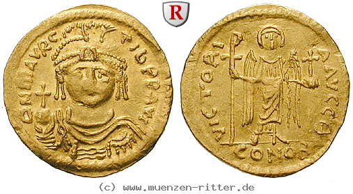 Klicken Sie auf das Bild um es auf Ihrem Rechner zu speichern byzanz-mauricius-tiberius-solidus/63229.jpg