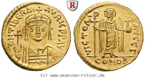 Klicken Sie auf das Bild um es auf Ihrem Rechner zu speichern byzanz-mauricius-tiberius-solidus/72434.jpg