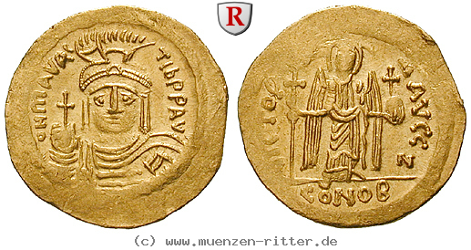 Klicken Sie auf das Bild um es auf Ihrem Rechner zu speichern byzanz-mauricius-tiberius-solidus/79509.jpg