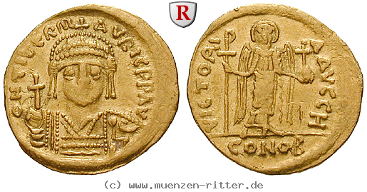 Klicken Sie auf das Bild um es auf Ihrem Rechner zu speichern byzanz-mauricius-tiberius-solidus/82087.jpg